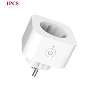 Prise intelligente WiFi, ue, 16a, télécommande sans fil, fonction de synchronisation, fonctionne avec Alexa Google Home