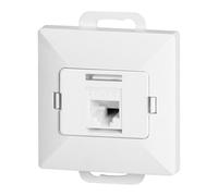 Prise Internet RJ45 Cat.6 Encastrée - Blanc