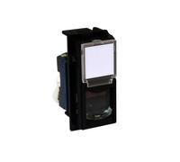 Prise LIVING NOW RJ45 UTP-k.6 noire 1 m KG4279C6
