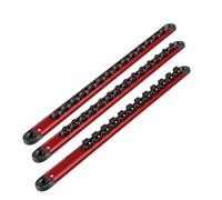 Prise magnétique rotative à 360 degrés, Red THREE PIECE SET | Plateau de de Clip de prise 1 / 4 3 / 8 1 / 2 pouces, de prise rotative à 360 degrés pour voiture