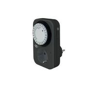 Prise minuterie - brennenstuhl - MZ 20 - Anthracite - 1 prise - Faible consommation énergétique