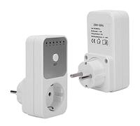 Prise Minuteur, Programmateur Prise Electrique Contrôleur de Commutateur de Compte à Rebours Enfichable 230 V Interrupteur de Prise d'alimentation Minuterie 1-10H
