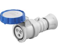 Gewiss Prise mobile droite IP69 2P+T 16A 200-250V 50/60Hz Bleue Câblage à vis