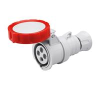 Prise Mobile Droite IP69 3P+T 32A 380-440 50/60 Hz Rouge Câblage À Manteau