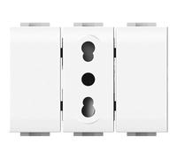 Prise modulaire Bitappo compatible Bticino - Blanc