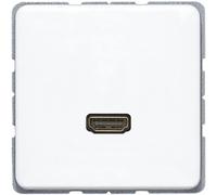 Prise multimédia HDMI alpine blanche - Prise multifonctionnelle blanche MA CD 1112 WW
