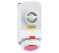 Prise murale BALS TE ABS-VER 32A 16050 4p 380V à 440V 3h IP67 16050