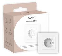 Prise murale connectée Zigbee 3.0 - 16 A - Compatible Matter via pont - Plaque 55 x 55 mm - Contrôle à distance et suivi de consommation