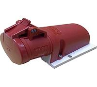Prise murale femelle CEE 16 A 5 pôles MENNEKES 31 400 V rouge 1 pc(s)