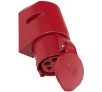 Prise murale femelle CEE 32 A 5 pôles PCE 125-6R 400 V rouge 1 pc(s)