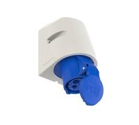 Prise murale femelle CEE-CARA 16 A 3 pôles PCE 113-6 230 V bleu 1 pc(s)