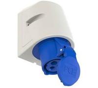 PCE Prise murale femelle CEE-CARA PC Electric 113-6 16 A 3 pôles 230 V bleu