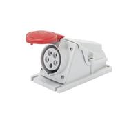 Prise Murale Fixe 90° Ip44 Gewiss Hp 16a - 3p+n+t