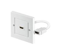 Prise murale HDMI (1 prise femelle A HDMI blindée) (Import Allemagne)