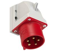 Prise murale mâle CEE 32 A 5 pôles PCE 525-6 400 V rouge 1 pc(s)