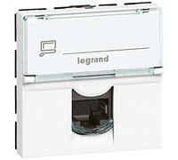 Prise murale RJ45 Cat6 LEGRAND 45X45 STP