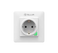 Prise murale Tellur WiFi, 3000W, 16A, blanc