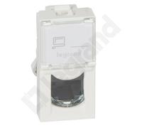 Prise ordinateur M45 BLANCHE 1M 1X UAE 8 CAT.5E UTP 076551