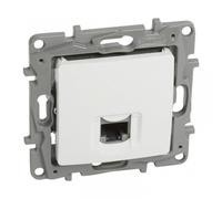 Prise ordinateur NILOE RJ45 cat. 5 UTP blanc 764571