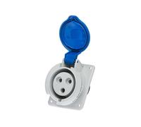 Prise P17 Cee 32a 2p+t - Encastrable Sur Coffret - étanche Ip44 - Ide