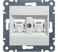 Prise PC Lumina RJ45 kat. 6 UTP blanc WL2160