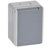 Legrand Prise Plexo 3P+T étanche 32A IP44 complet saillie Gris