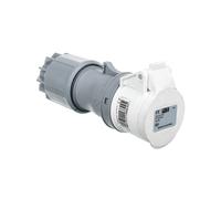 Prise portable 16A 3P 42V blanche IP44 TWIST 283-12V