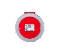 Prise portable 16A 5P 400V rouge IP67 TURBO TWIST 2152-6tt