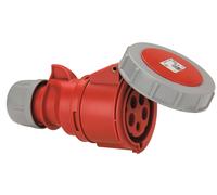 Prise portable 32A 5P 400V rouge IP67 SHARK 2252-6