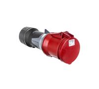 Prise portable 63A 5P 6h 400V rouge PowerTOP Xtra 14112