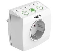 ANSMANN Prise à économie d'énergie ANSMANN AES1.3 - Prise programmable pour réduire la consommation de Courant en Veille, Puissance maximale 3680W-16A, Utilisation Simple