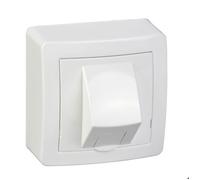 Schneider Electric SC5SHN0262342P Alrea Prise RJ45 simple catégorie 6 UTP avec cadre saillie