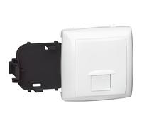 Prise RJ45 ASL numéris et internet 8 contacts blanc LEGRAND 086133