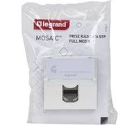 Prise RJ45 CAT 6 à vis 2 modules à composer - Mosaic - blanc - Legrand Blanc G