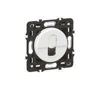 LEGRAND - Prise RJ45 Cat. 6 FTP - Prise Murale Multimédia - Pour Transmissions Haut Débit Gigabit Ethernet - A compléter d'une Plaque - Blanc