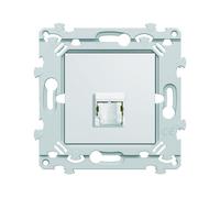 Prise RJ45 Cat.6 FTP simple Essensya Pure - HAGER WE224