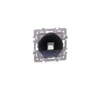 Prise RJ45 CAT6 grade 3 STP multimédia anthracite Square (60372)