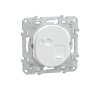 Prise RJ45 CAT6 STP 1 poste Ovalis Blanc Schneider