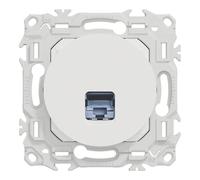 Prise RJ45 CAT6 STP 1 poste Schneider Electric Odace blanc