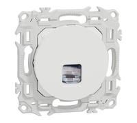 Prise RJ45 Cat6A STP grade 3TV - Odace 2025 - Blanc craie SCHNEIDER