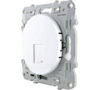 prise rj45 catégorie 6 stp - blanc - fixation par vis - schneider odace