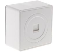 Prise RJ45 en saillie - ZENITECH - Vulco - Blanc