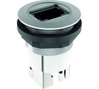Prise RJ45 Georg Schlegel, couleur argent, CAT6, ronde, modèle RONTRON-R-JUWEL, page 1 : prise RJ45 - 1 pièce