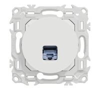 Prise RJ45 CAT6 STP 1 poste Schneider Electric Odace blanc
