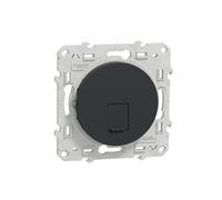 Prise RJ45 ODACE grade 3 (multimédia) STP anthracite - SCHNEIDER ELECTRIC - S546476