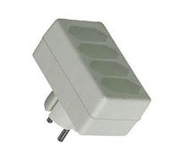 Prise Roztyka 230 V, 2,5 A, 4x Prise À Plat, Blanc, Fiches Et Adaptateurs, Adaptateurs, Câbles, Adaptateurs, Commutateurs
