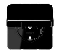 Prise Schuko 16 A 250V avec couvercle à charnière - Prise CD 1520 BFKL SW