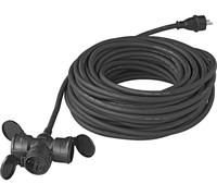 Prise Schuko 3 voies 25M 3x1,5mm²