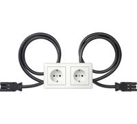 Prise Schuko Double Avec Connecteurs Wieland - 493503