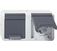 GIRA 478130 SCHUKO 2f waager. KD WG AP G (478130)